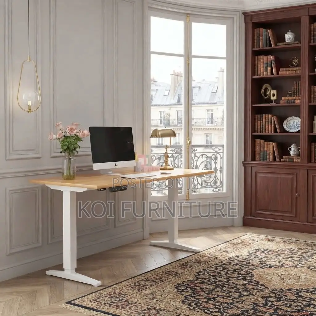 Office Desk; Height Adjustable Standing 1200MM Electric Ergonomic Desk