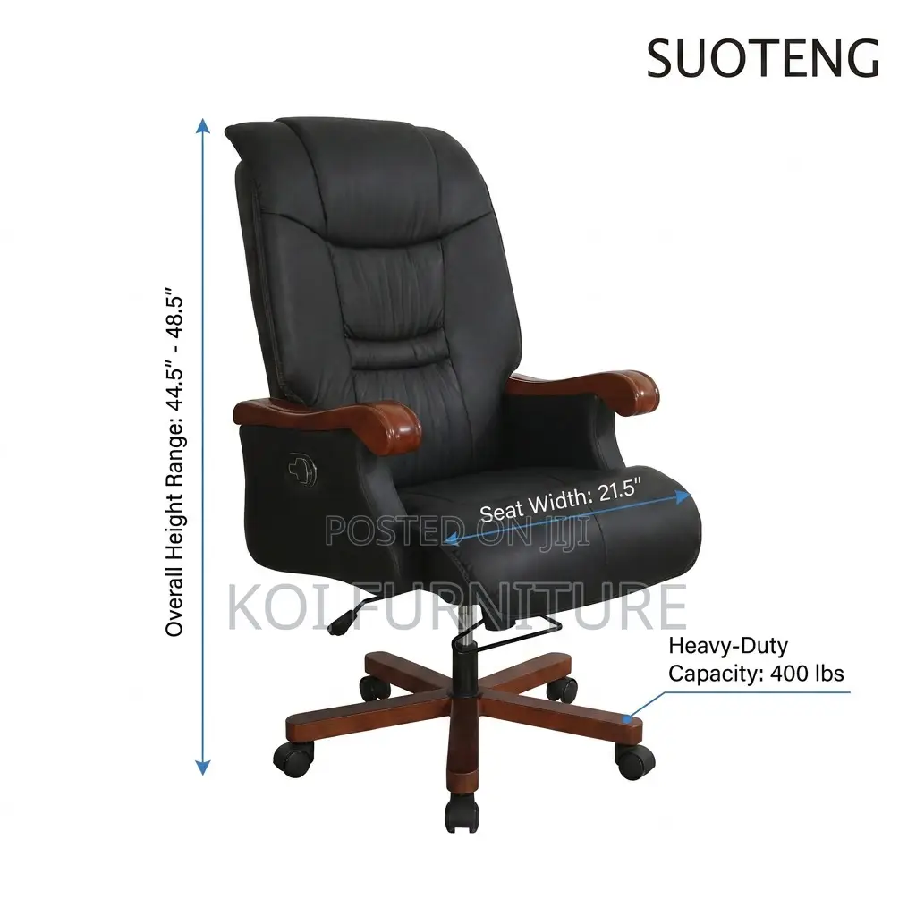 Office Chairs; Executive Leather High Back Directors Office Chairs