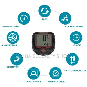 Bicycle Speedometer Odometer Bike Computer Wired Cycling Digital Watch