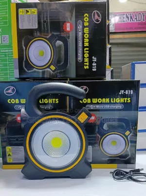 JY-819 COB Work Light Portable Rechargeable Flood Light