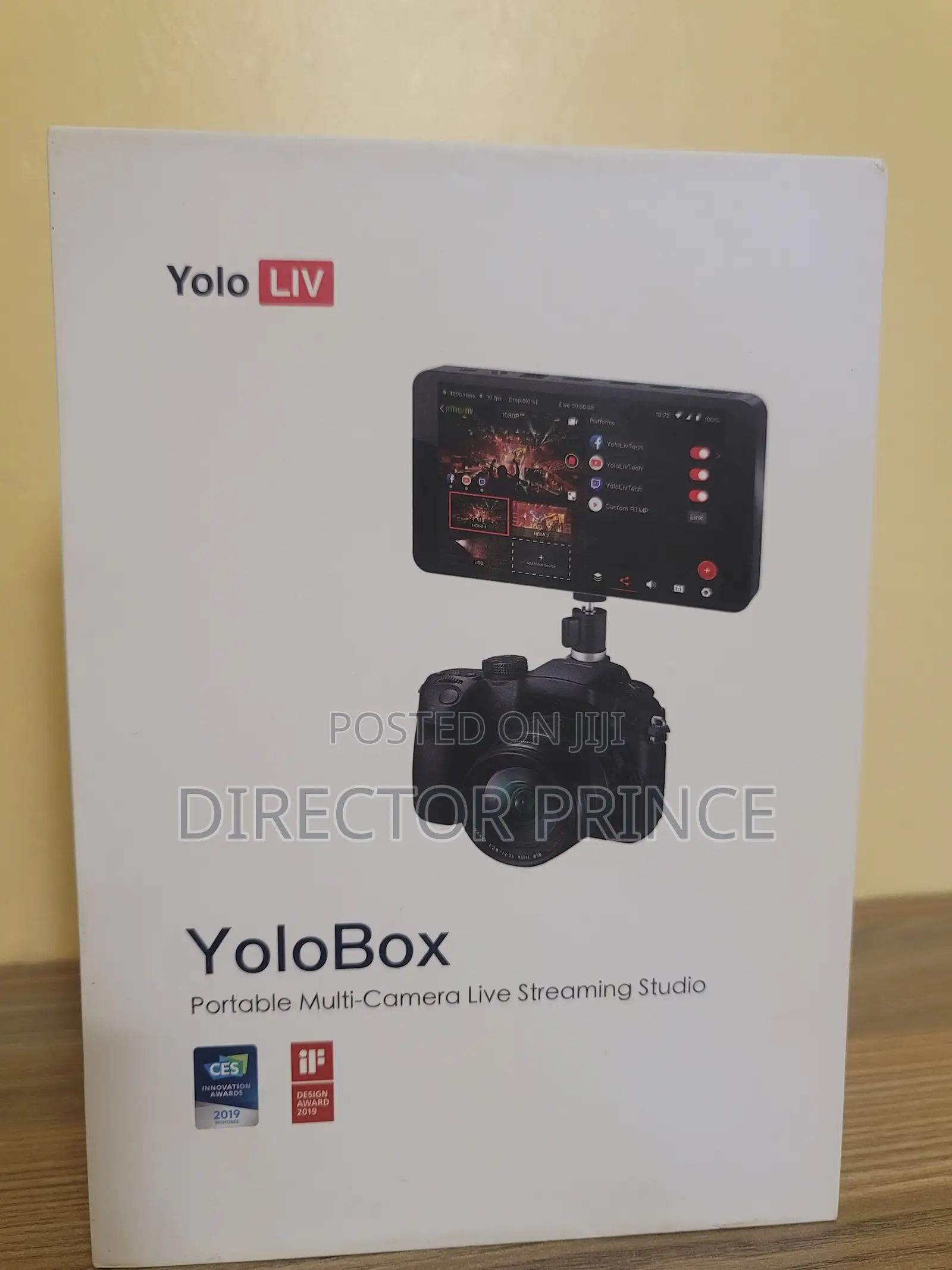 YoloBox Portable Live Stream Encoder. (OPEN BOX/NEW) QUICK SALE 72,00