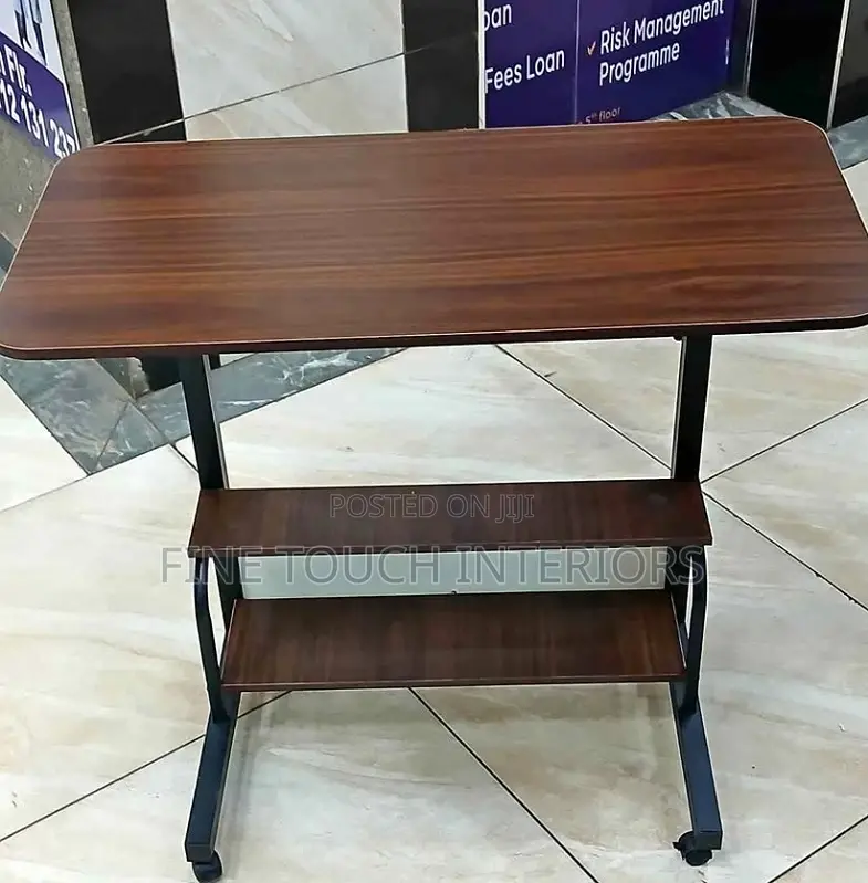 Modern Work-From-Home Laptop Desk