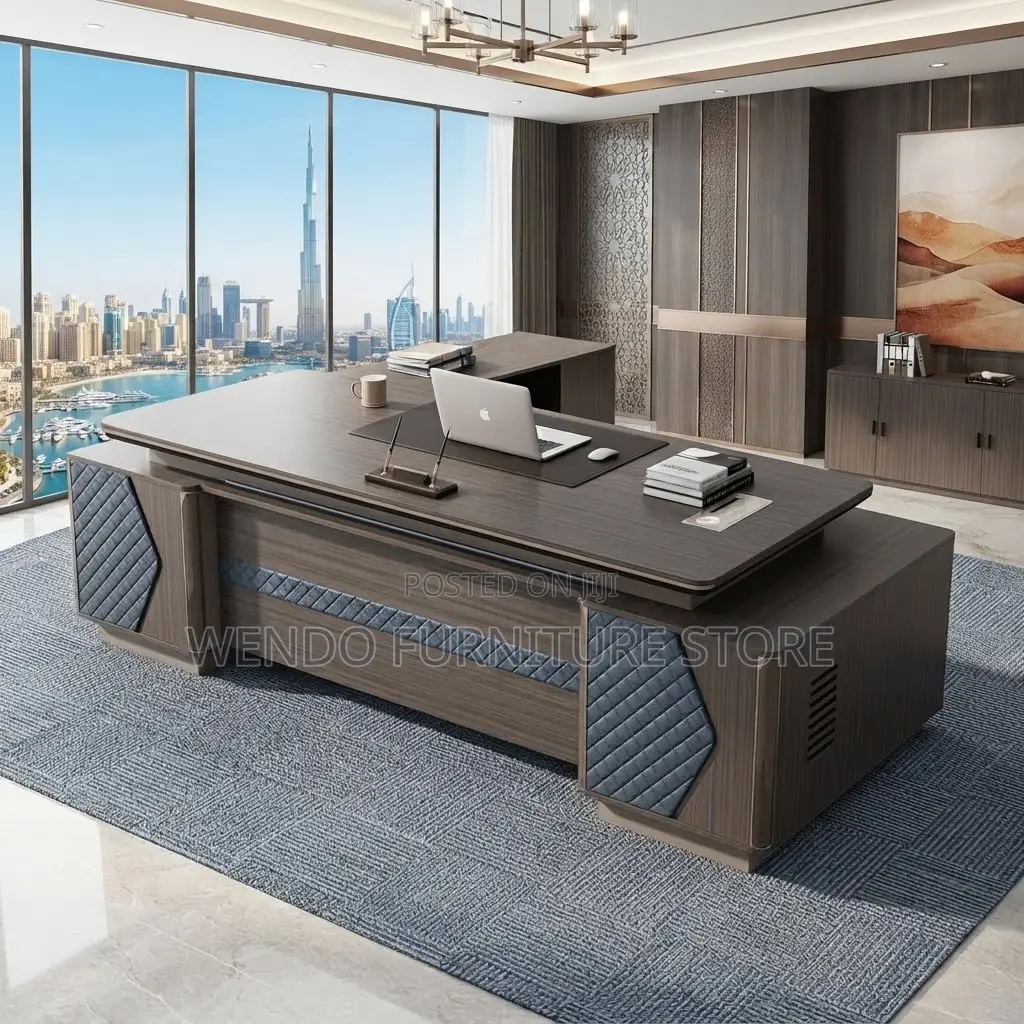 Office Desk; 2400MM Executive Office Manager Senators Desks