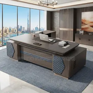 Office Desk; 2400MM Executive Office Manager Senators Desks