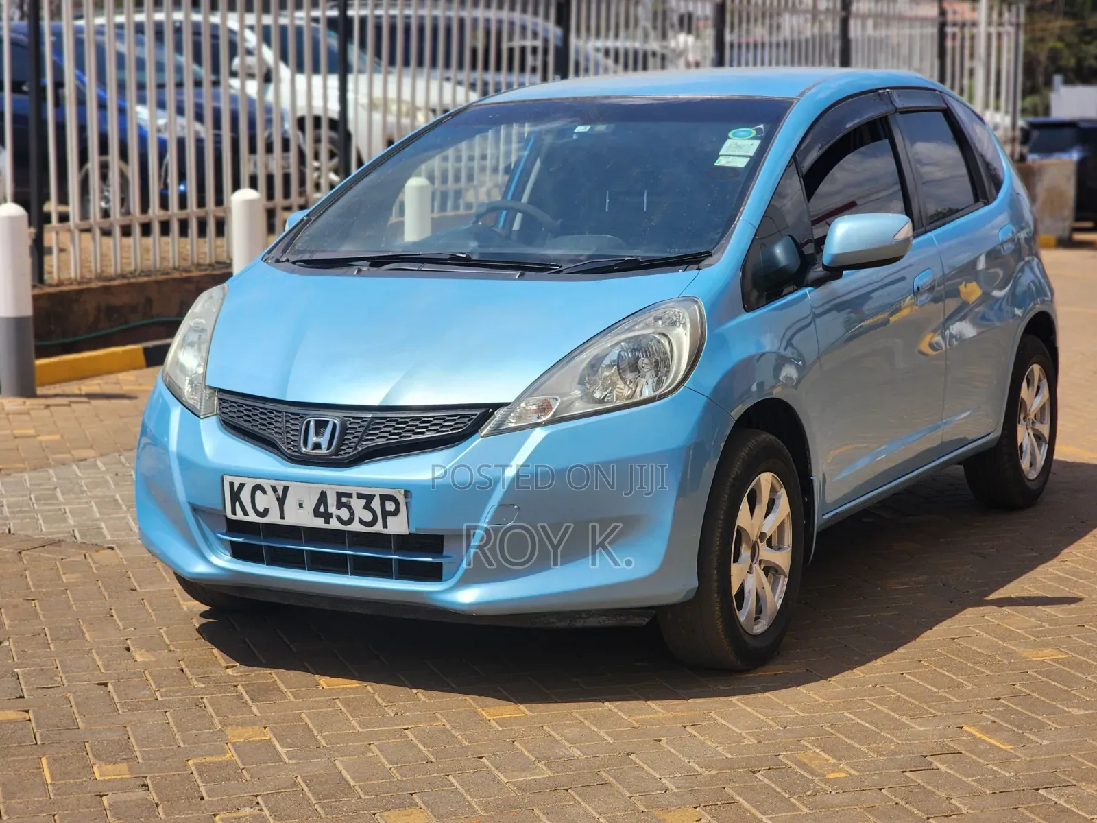 Honda Fit Automatic 2012 Blue