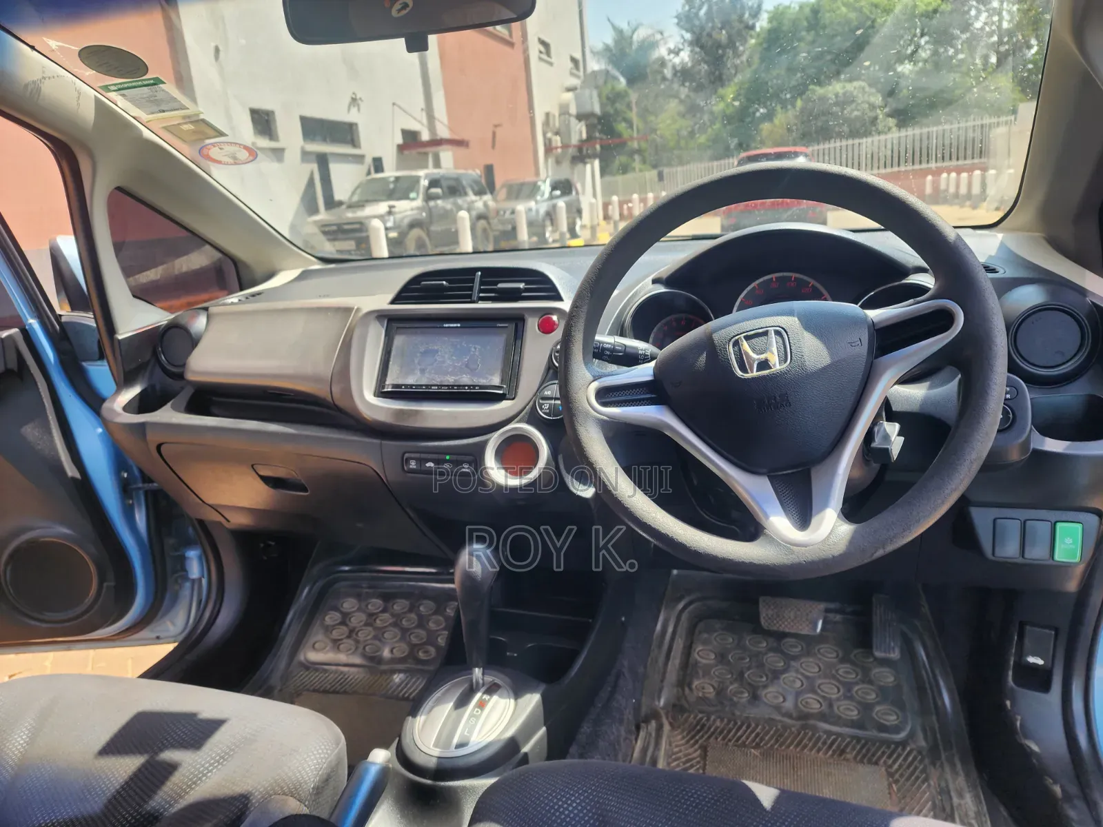 Honda Fit Automatic 2012 Blue