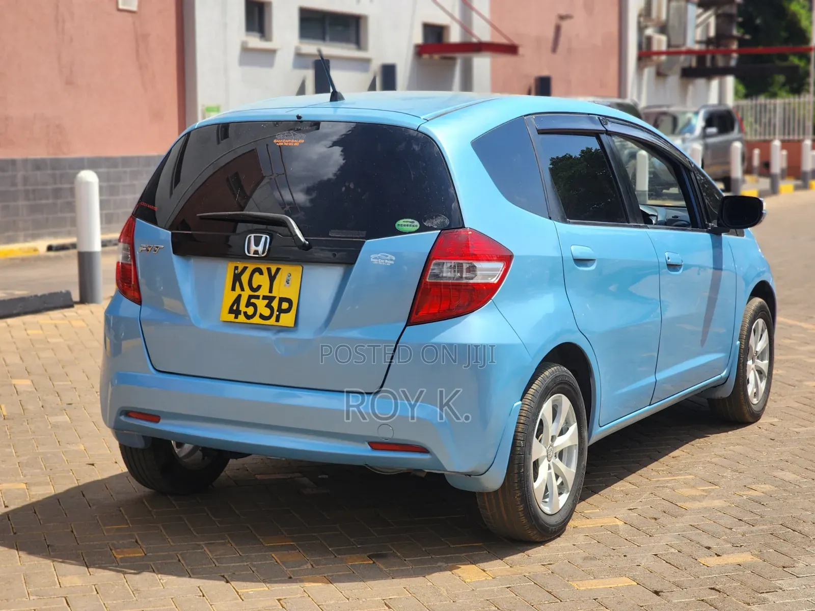 Honda Fit Automatic 2012 Blue