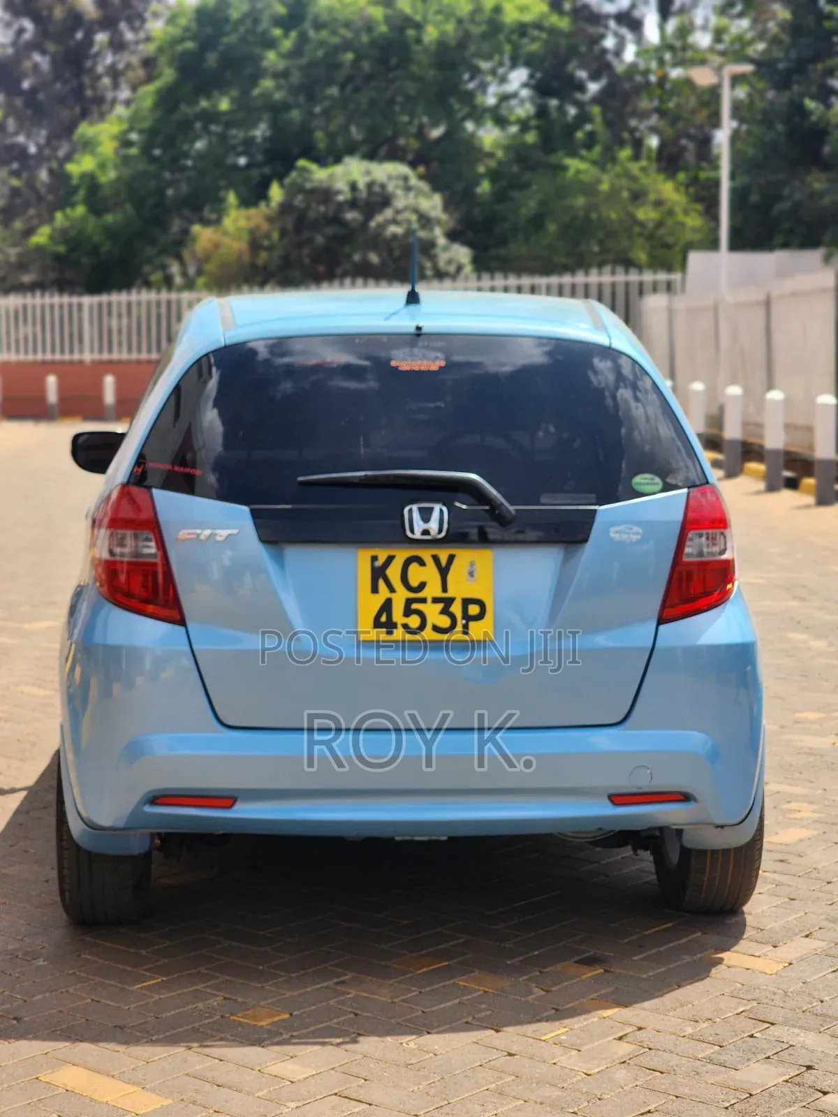 Honda Fit Automatic 2012 Blue