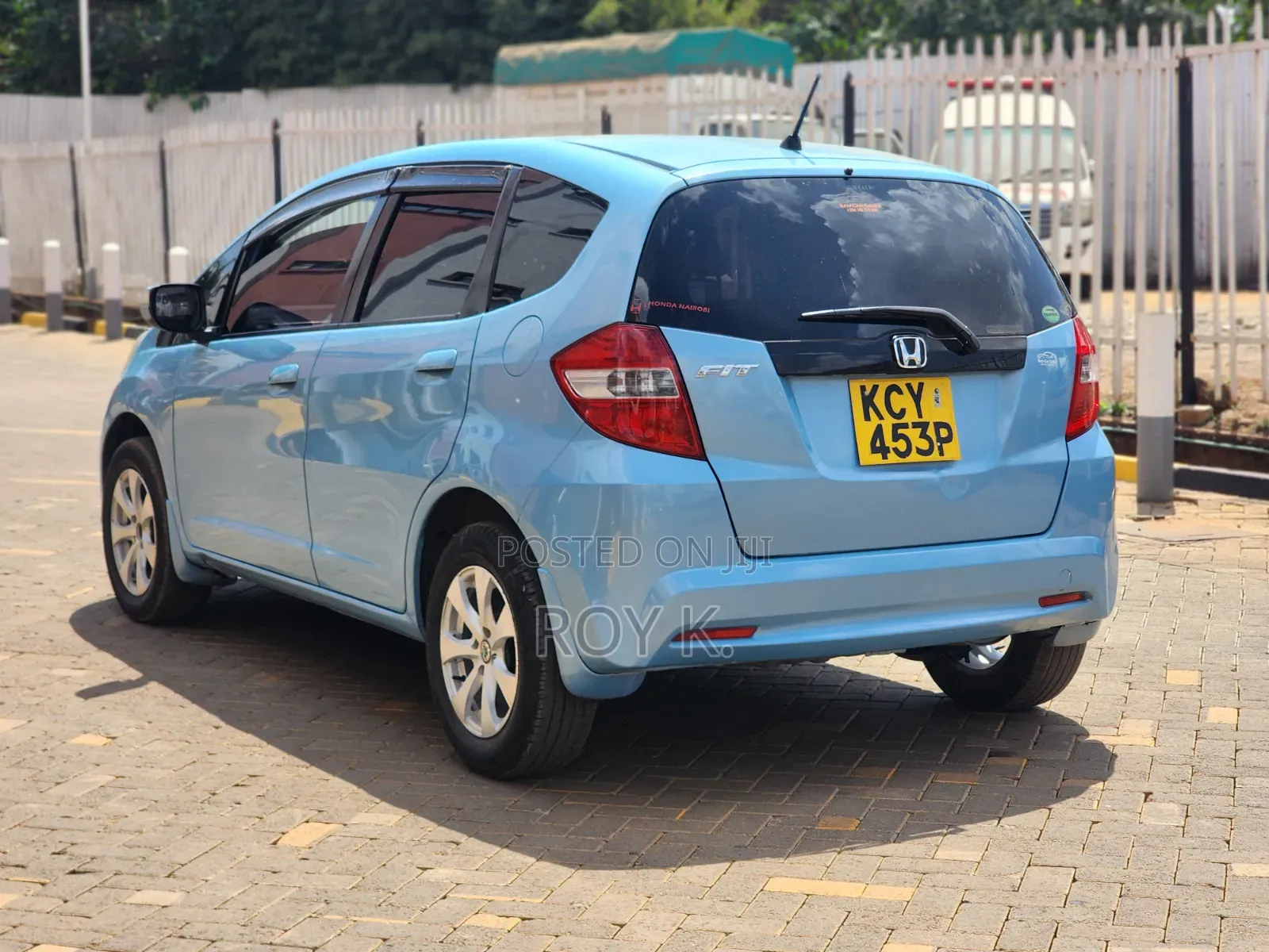 Honda Fit Automatic 2012 Blue