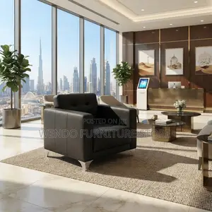 Office Sofa; One User Leather Executive Office Modern Sofa Set