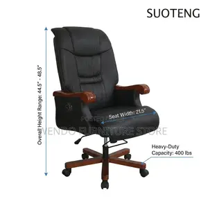 Office Chairs; Heavy Cushioned Executive Directors High Back Chairs
