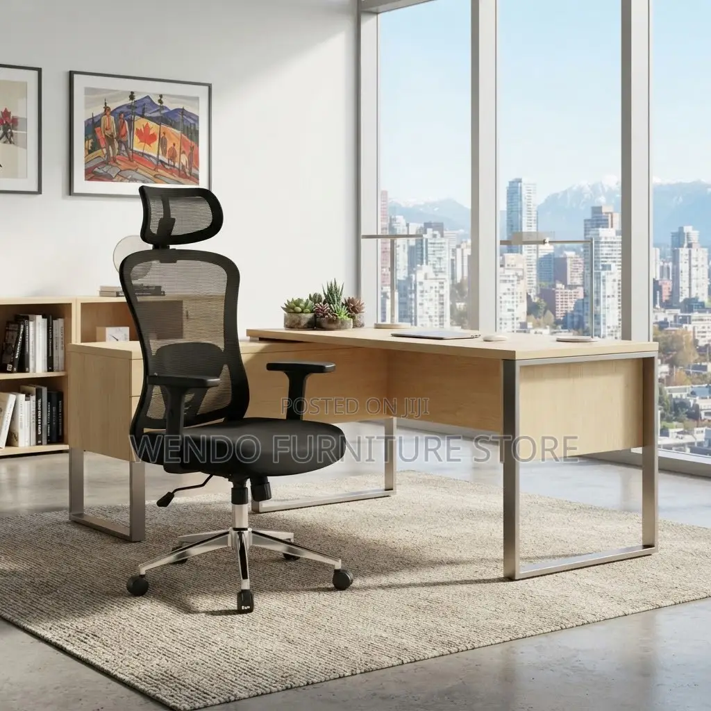 Office Chairs; Ergonomic High Backrest Office Fabric Recliner Chairs