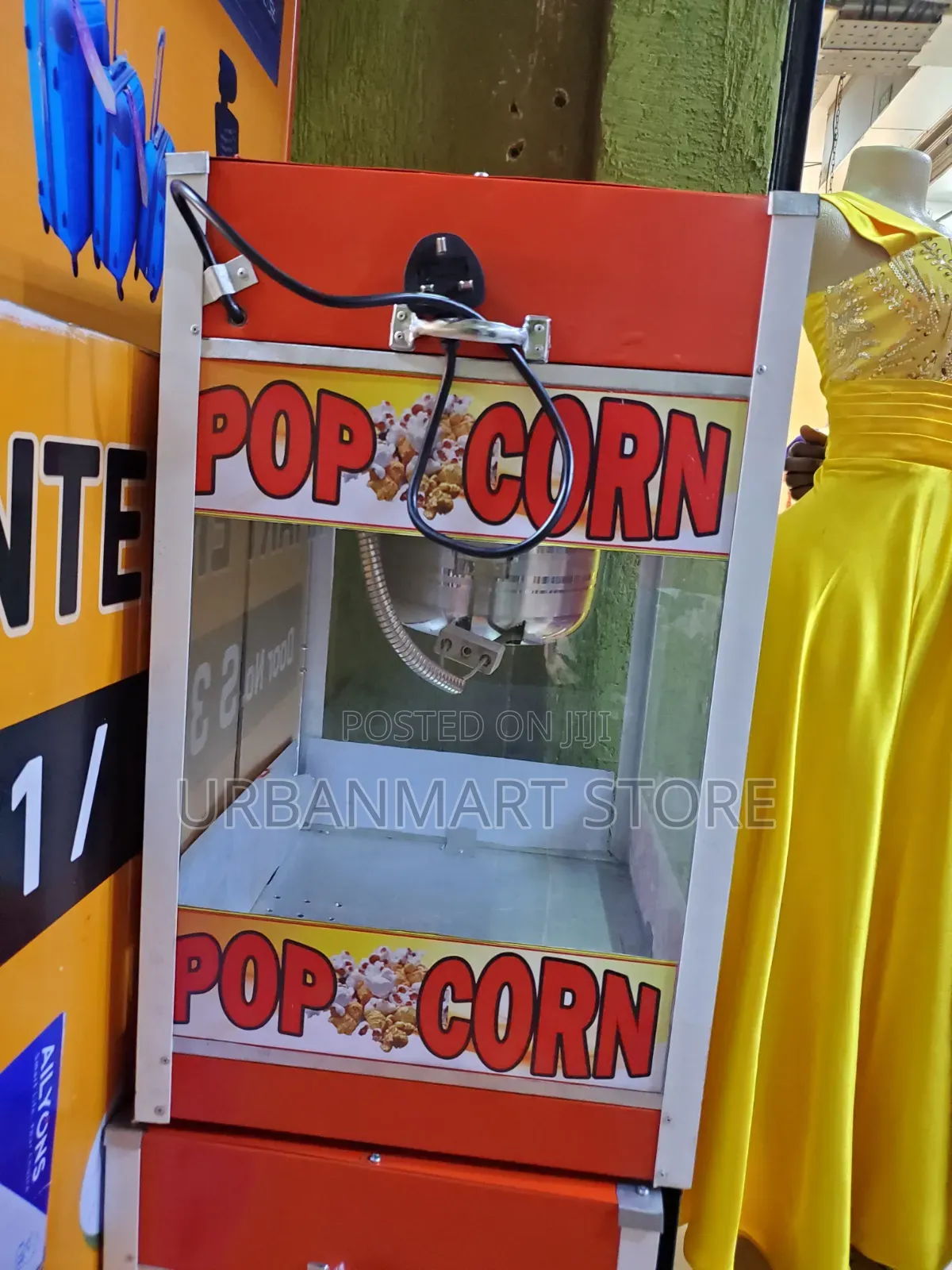 Commercial Electric Popcorn Machine Countertop Popcorn Maker