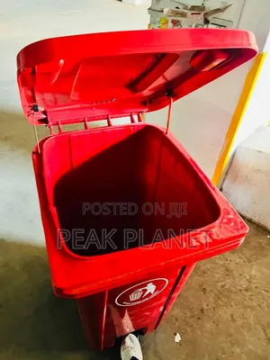240L Heavy Duty Waste Bin Dustbin With Wheels