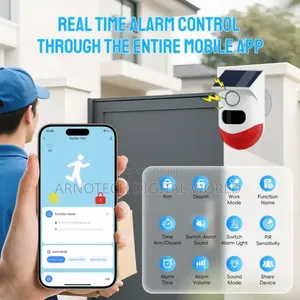 Tuya Smart Motion Sensor Solar Wifi Infrared Remote Control Alarm