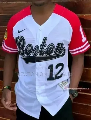 Mens Baseball Jerssey_ Boston 12_ Unisex