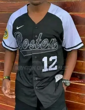 Mens Baseball Jerssey_ Boston 12_ Unisex