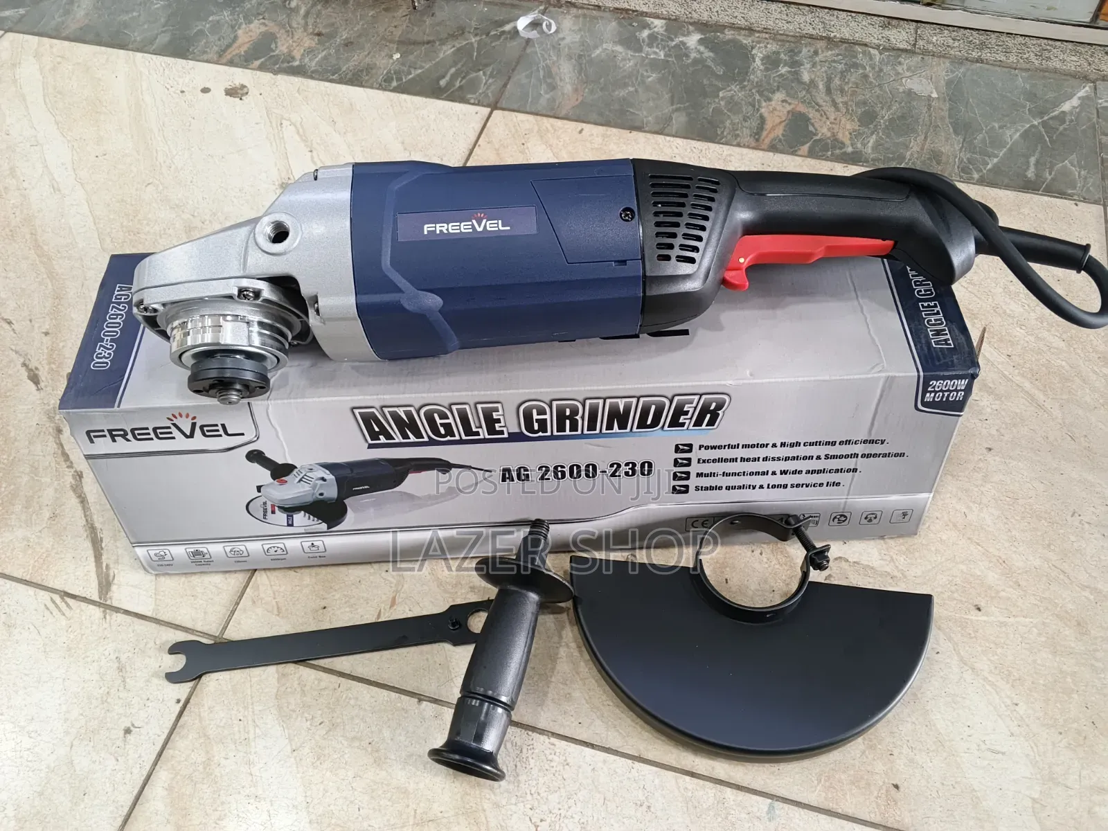 Angle Grinder 9" Freevel 2600w