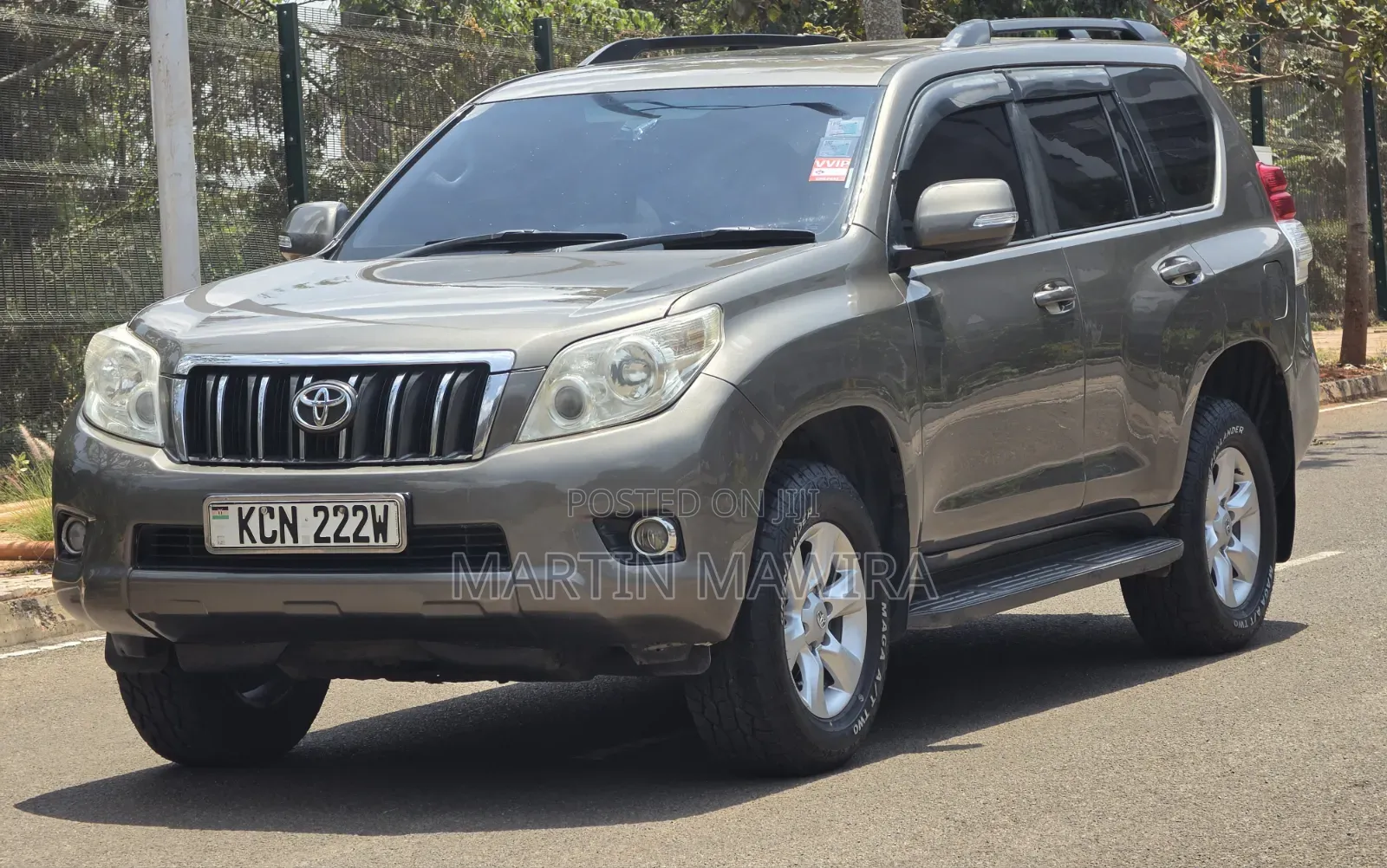 Toyota Land Cruiser Prado 2010 Green