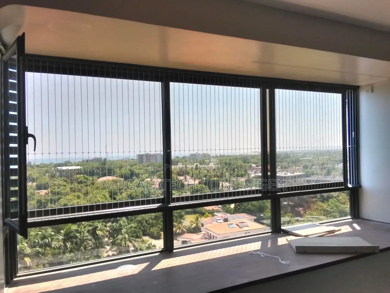 Invisible Safety Grill for Balconies and Windows