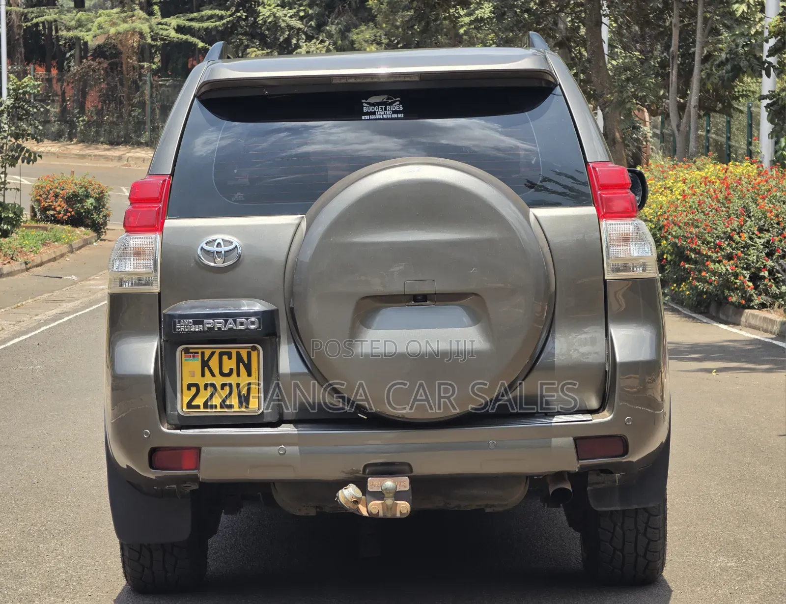Toyota Land Cruiser Prado 2010 Gray