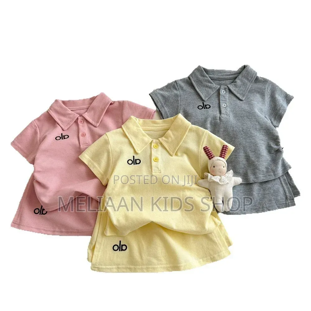 Kids 2 Piece Set- SKORT