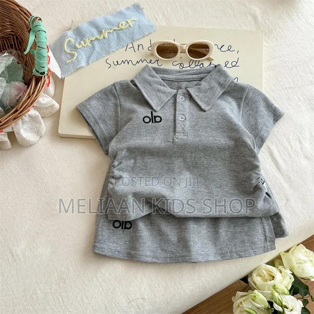 Kids 2 Piece Set- SKORT
