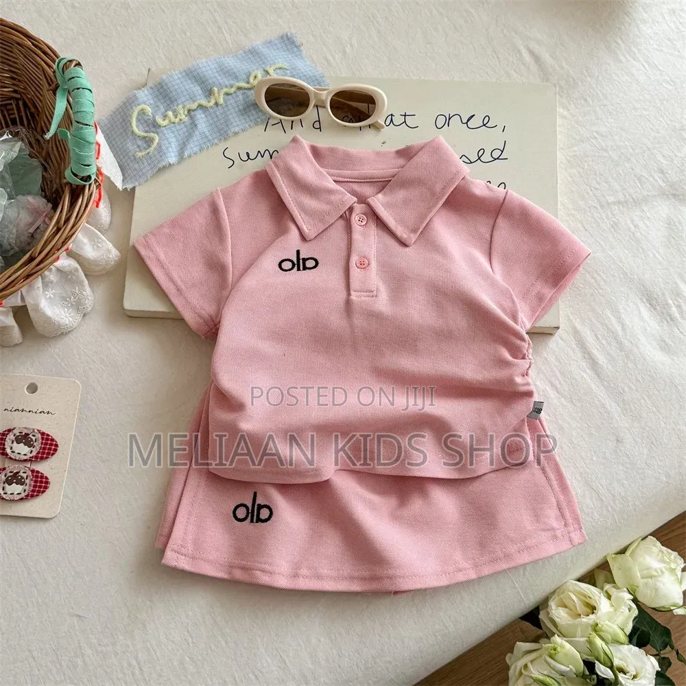 Kids 2 Piece Set- SKORT