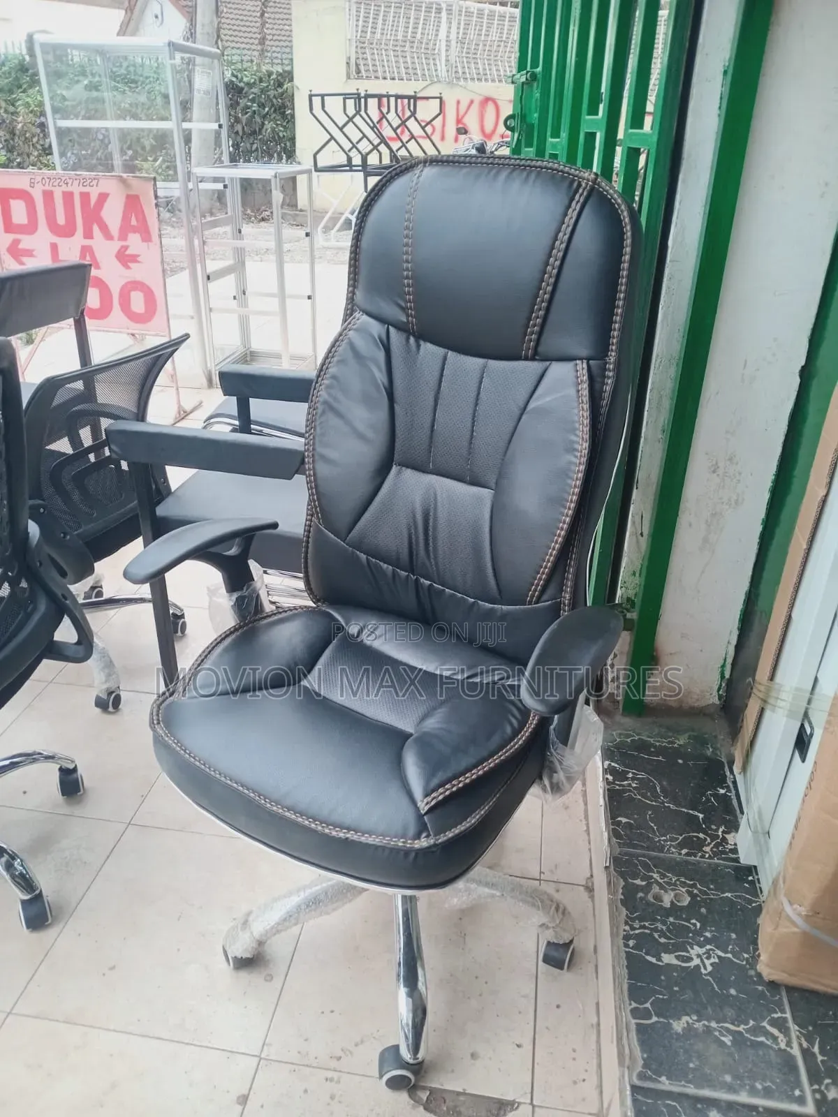 Recliner Office Chair, Black Chair