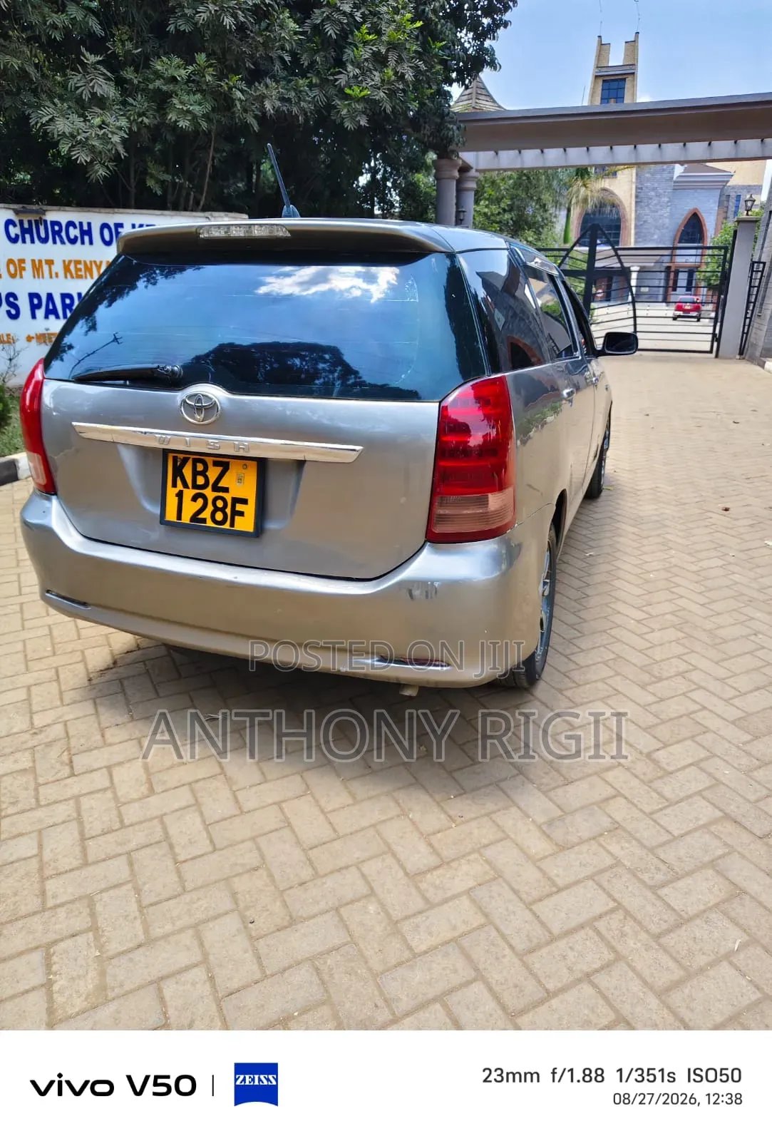 Toyota Wish 2008 Gray