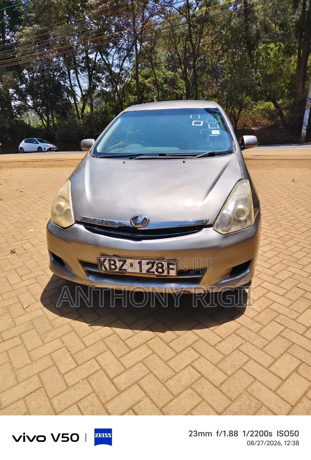 Toyota Wish 2008 Gray