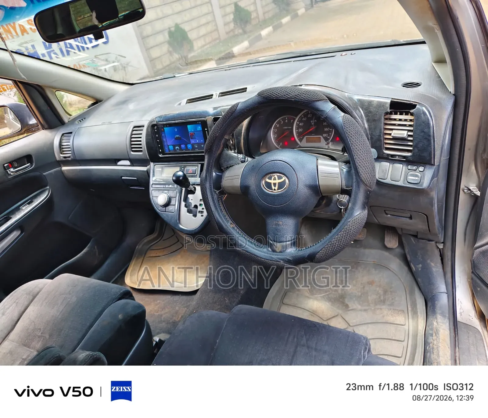 Toyota Wish 2008 Gray