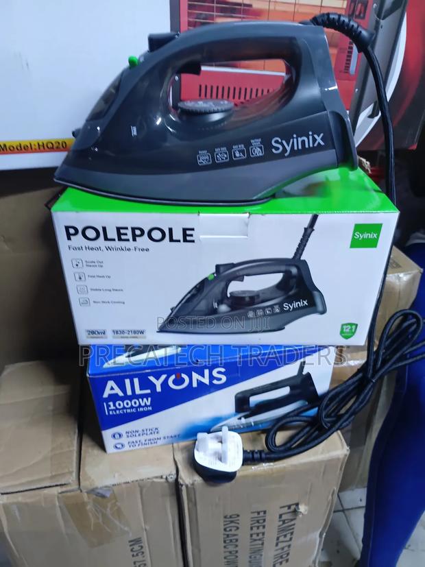 Syinix Electric Steam Iron Box – 2000W - thumbnail 2