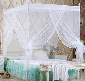 Premium 4-Stand Mosquito Net for Comfortable Sleeping