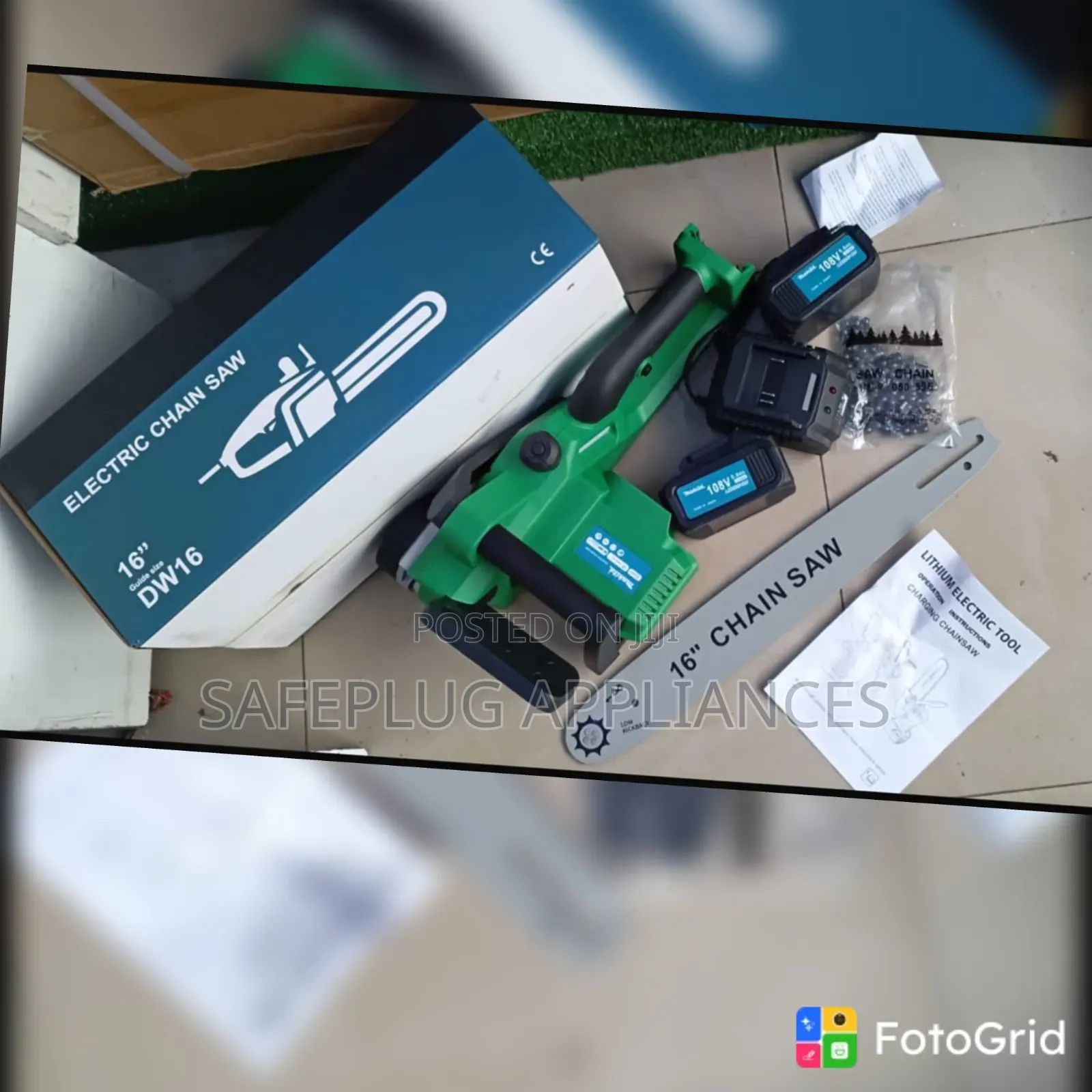 16-Inch Chainsaw – Powerful Tree Cutting Timber Sawing Machine