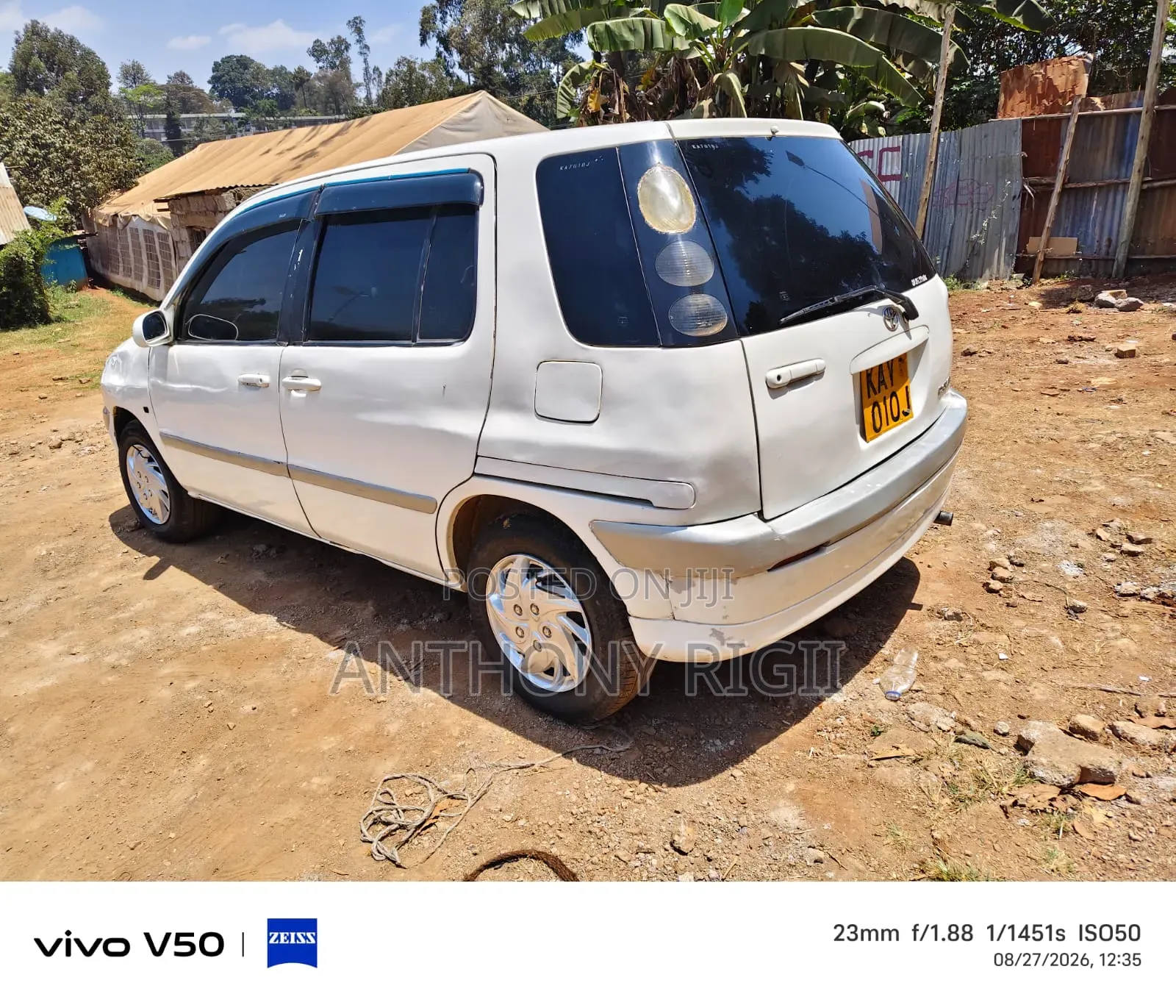 Toyota Raum 1999 White