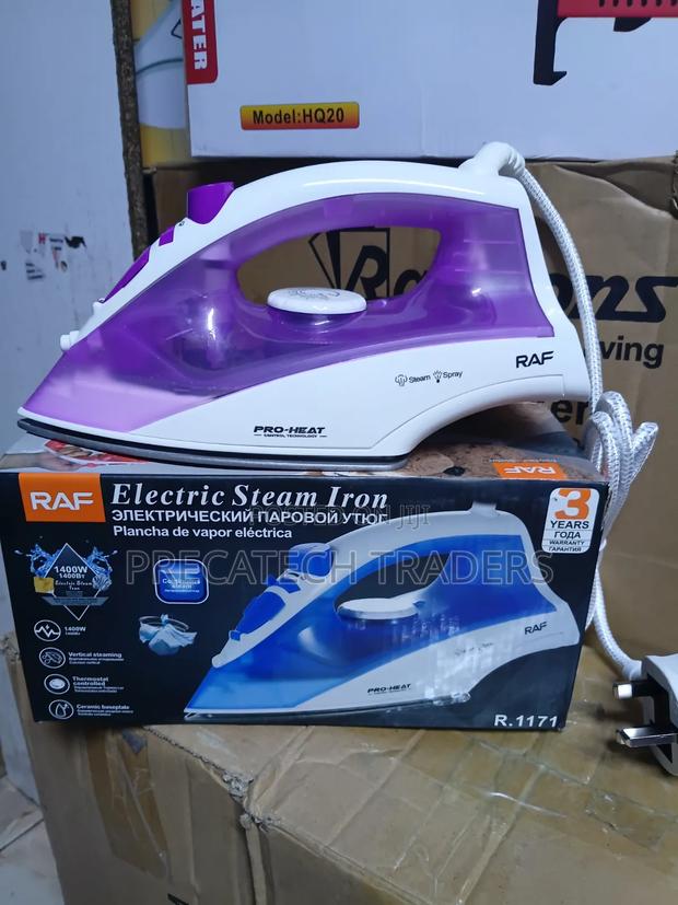 RAF Steam Iron Box With Vertical Steaming - thumbnail 2