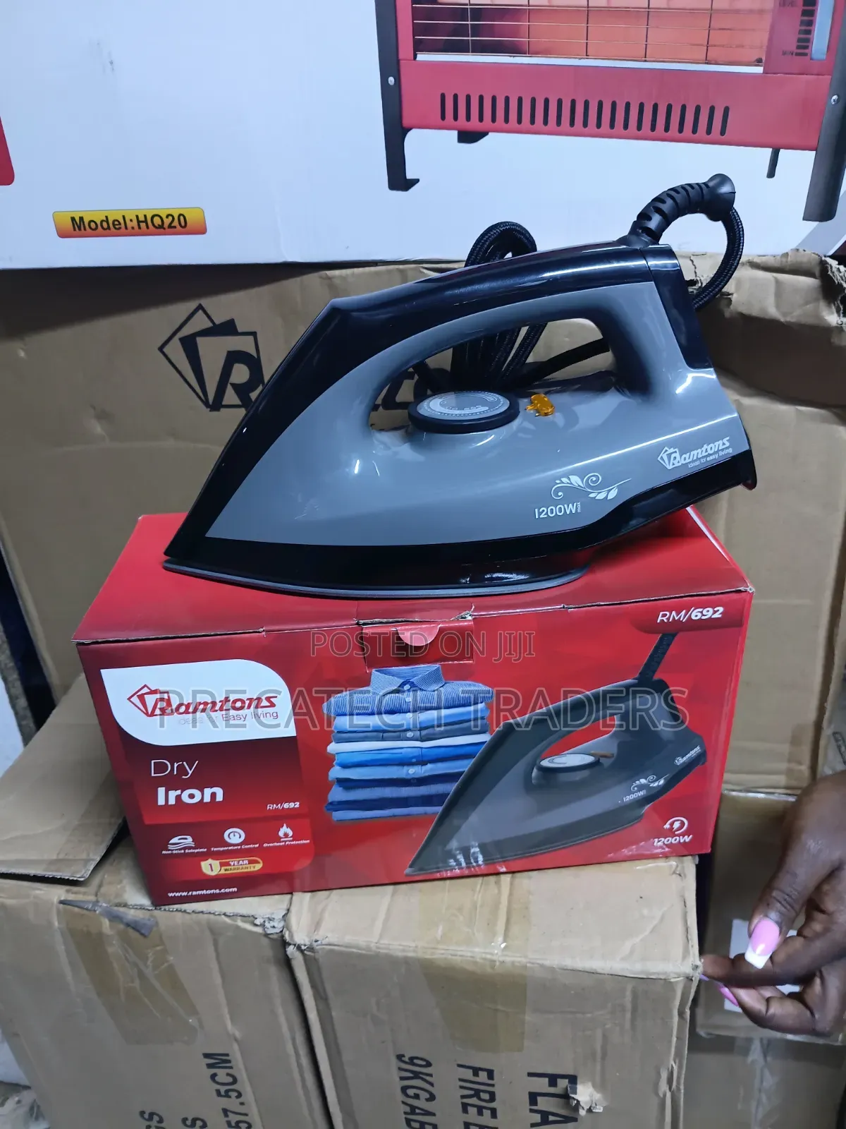 Ramtons Dry Iron 1200W RM/692