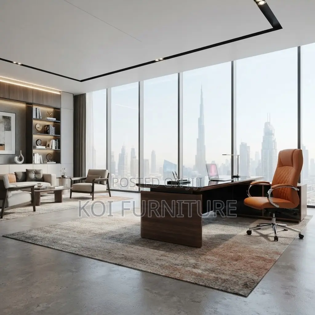 Office Chairs; Reclining Brown Leather Chair for Office Managers