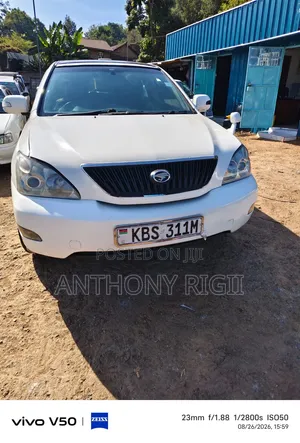 Toyota Harrier 2007 White