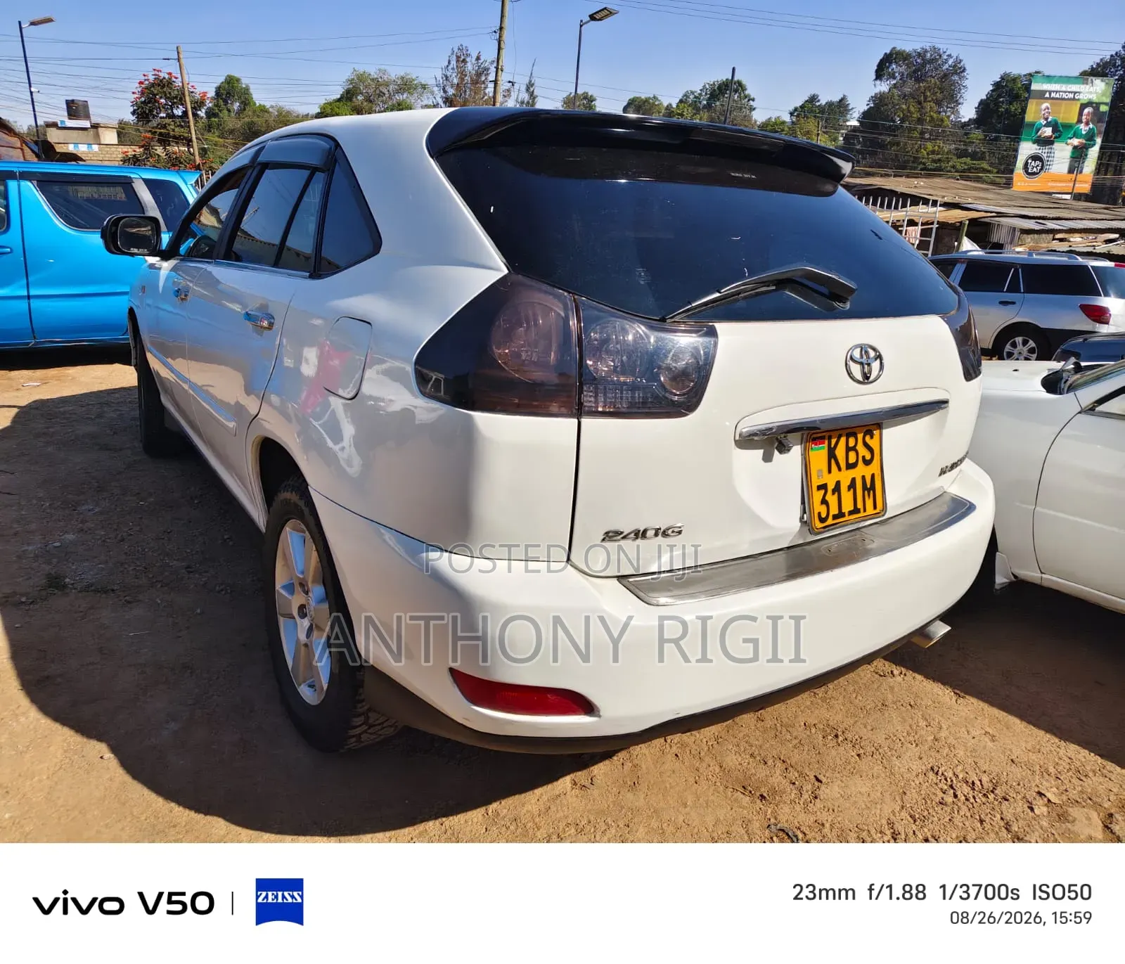 Toyota Harrier 2007 White