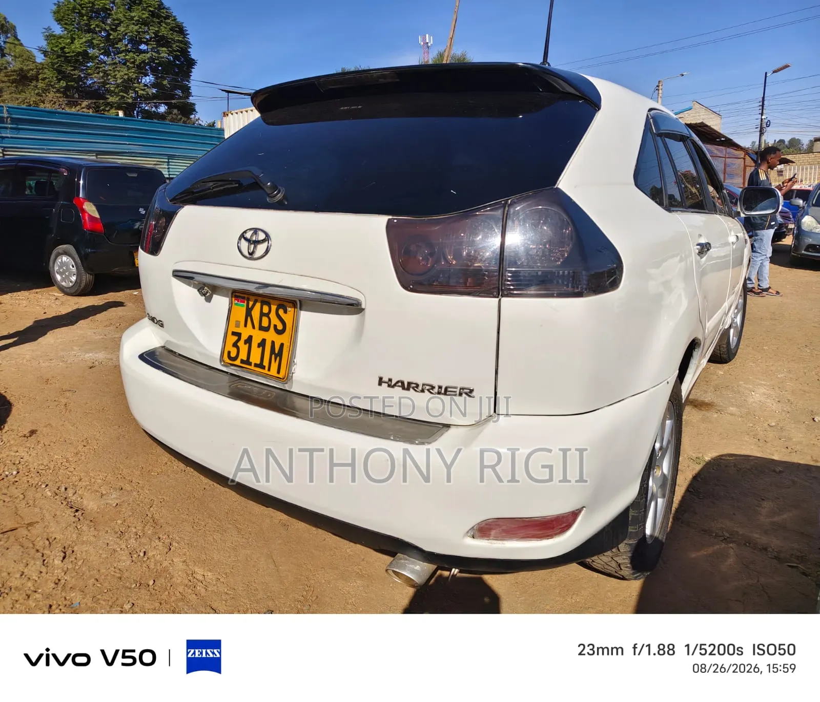 Toyota Harrier 2007 White