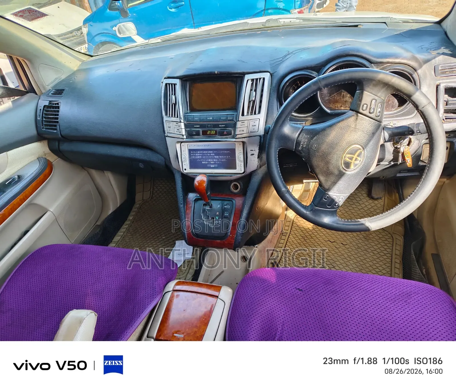 Toyota Harrier 2007 White