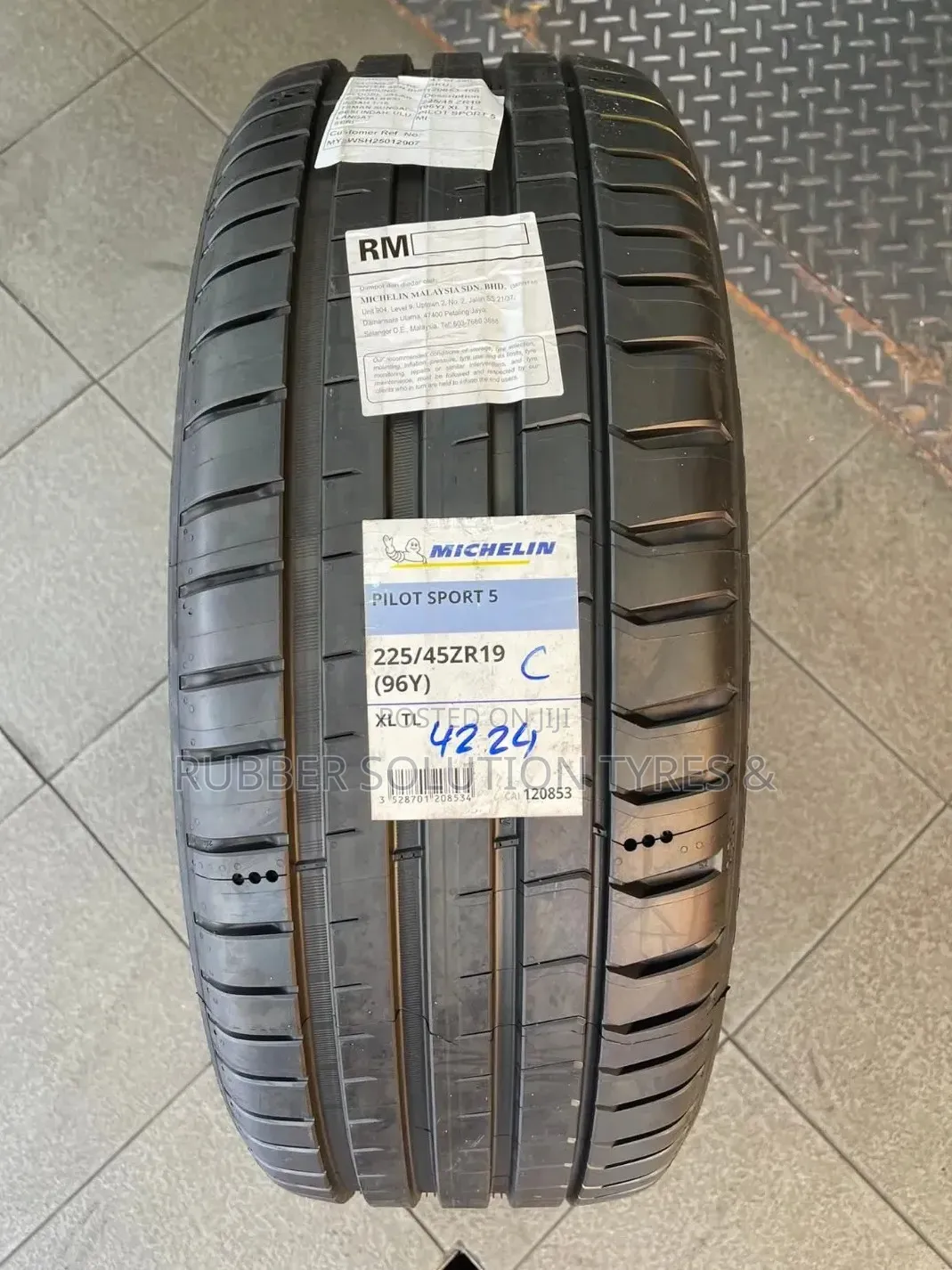 225 /45 R19 Michelin Tyres 96y Xl Pilot Sport SUV 5