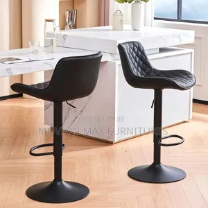Black Counter Stools Rotating Chair