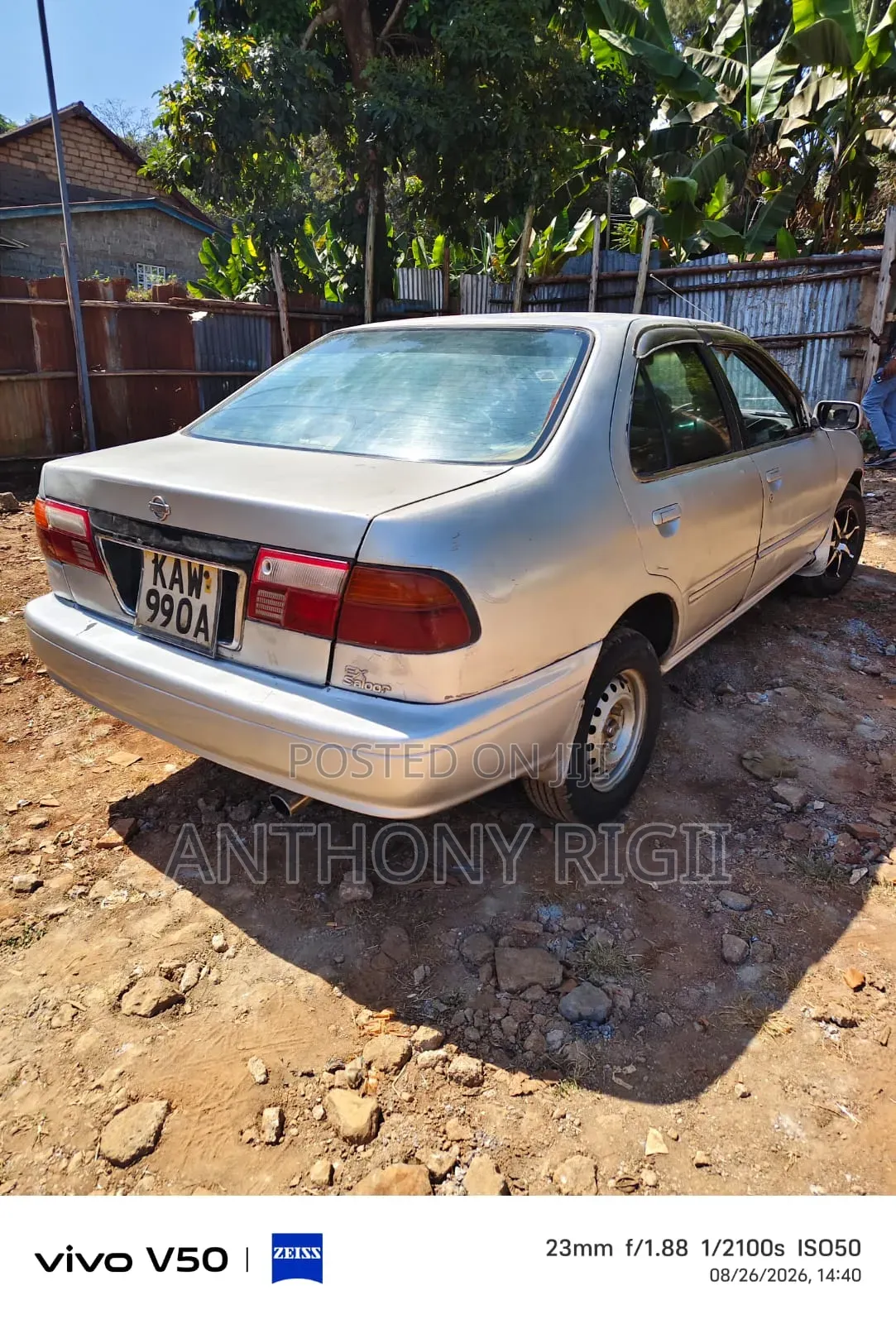 Nissan Sunny 1998 Silver