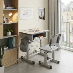 Home Desks; Kids Reclining Desk Chair Set With Book Drawer