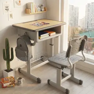 Home Desks; Kids Reclining Desk Chair Set With Book Drawer