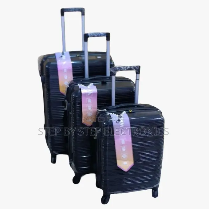 Convenient Travel 3 in 1 Unbreakable Rubber Suitcase Briefcase Bags
