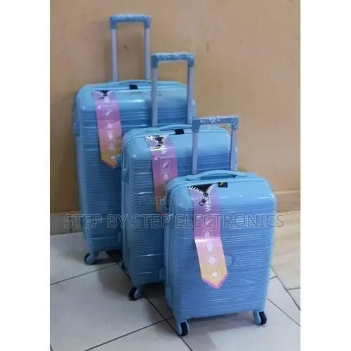 Business Trips 3 in 1 Unbreakable Rubber Suitcase Briefcase Travel Bag